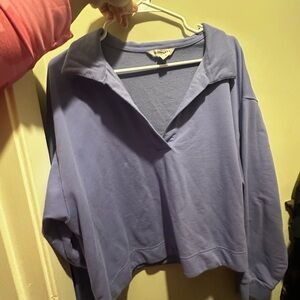 Athleta Lavender Sweatshirt Hoodie